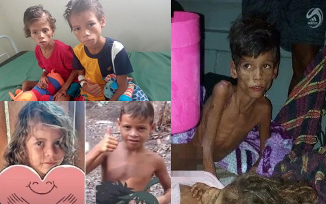 Kurus kering dua budak lelaki hilang di hutan Amazon ditemui masih hidup