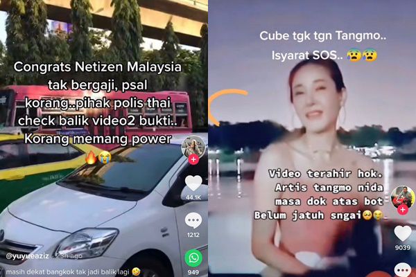 Netizen Malaysia memang layak dapat anugerah siasat kes Tangmo