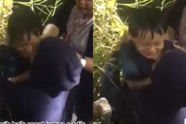 Kanak-kanak hilang ditemui ketawa riang di dalam semak, netizen syak terkena gangguan bunian