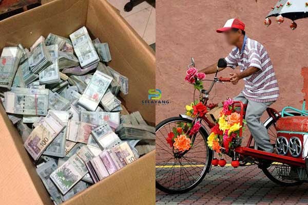 Pemandu beca menang loteri RM14.2 juta, tapi mengaku menyesal menang