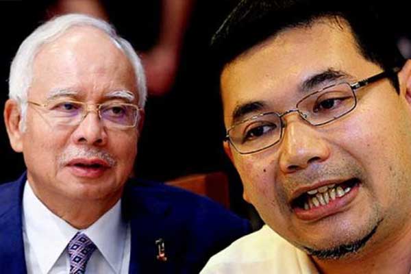Najib Razak dikatakan tidak sihat, tapi elok je main Facebook - Rafizi