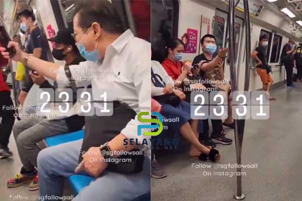 Video berebut kerusi, warga Singapura halau pemuda "balik Malaysia lah wei"