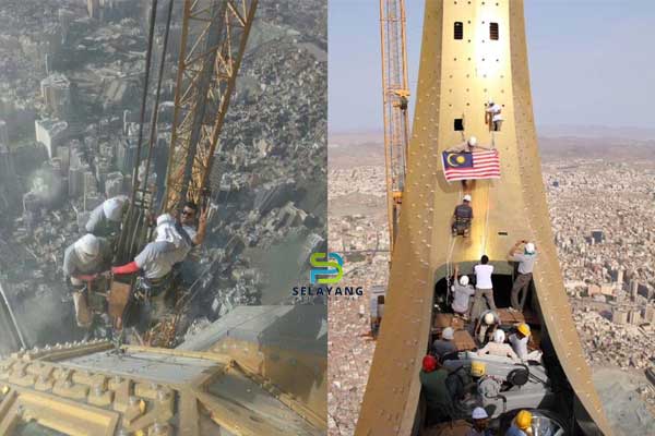 Hero di sebalik pembinaan struktur menara jam di Mekah rupanya orang Malaysia