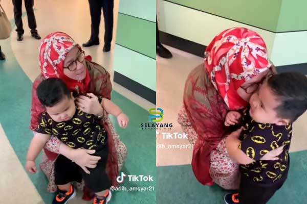 Ramai netizen mengaku dirinya gemuk selepas viral video Raja Permaisuri Agong peluk budak