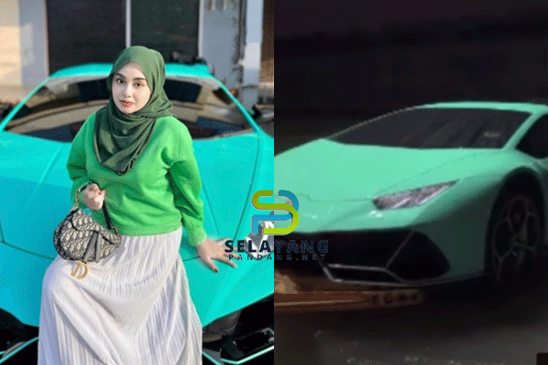 Usahawan Kelantan kelam kabut cari towing, Lamborghini tenggelam banjir