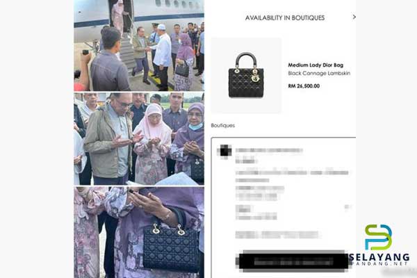 Anak MB Kelantan dedah harga sebenar beg tangan umi buat ramai tak sangka