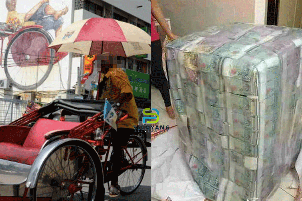 Penarik beca menang jakpot RM14.2 juta, tapi kesudahanya lain pula yang jadi