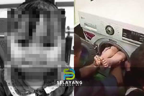 Budak 3 tahun ditemui mati dalam mesin basuh