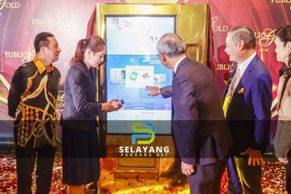 Mesin ATM pertama di Malaysia keluarkan jongkong emas