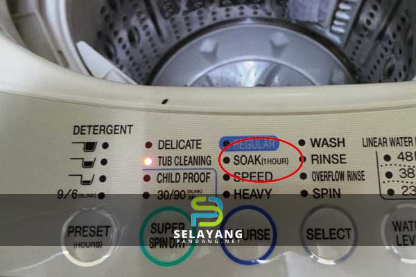 Ini fungsi sebenar butang ‘soak’ di mesin basuh yang ramai belum tahu
