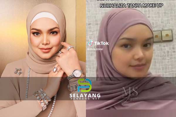 Pertama kali tengok muka Siti Nurhaliza tanpa mekap, macam budak sekolah