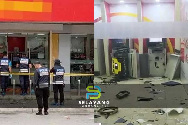 Letup mesin ATM dua suspek berjaya ditahan ketika cuci wang