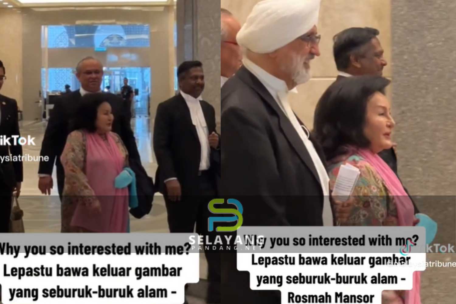Rosmah Mansor marah pada jurugambar, ambil gambar bukan main tapi selalu keluarkan gambar yang buruk-buruk