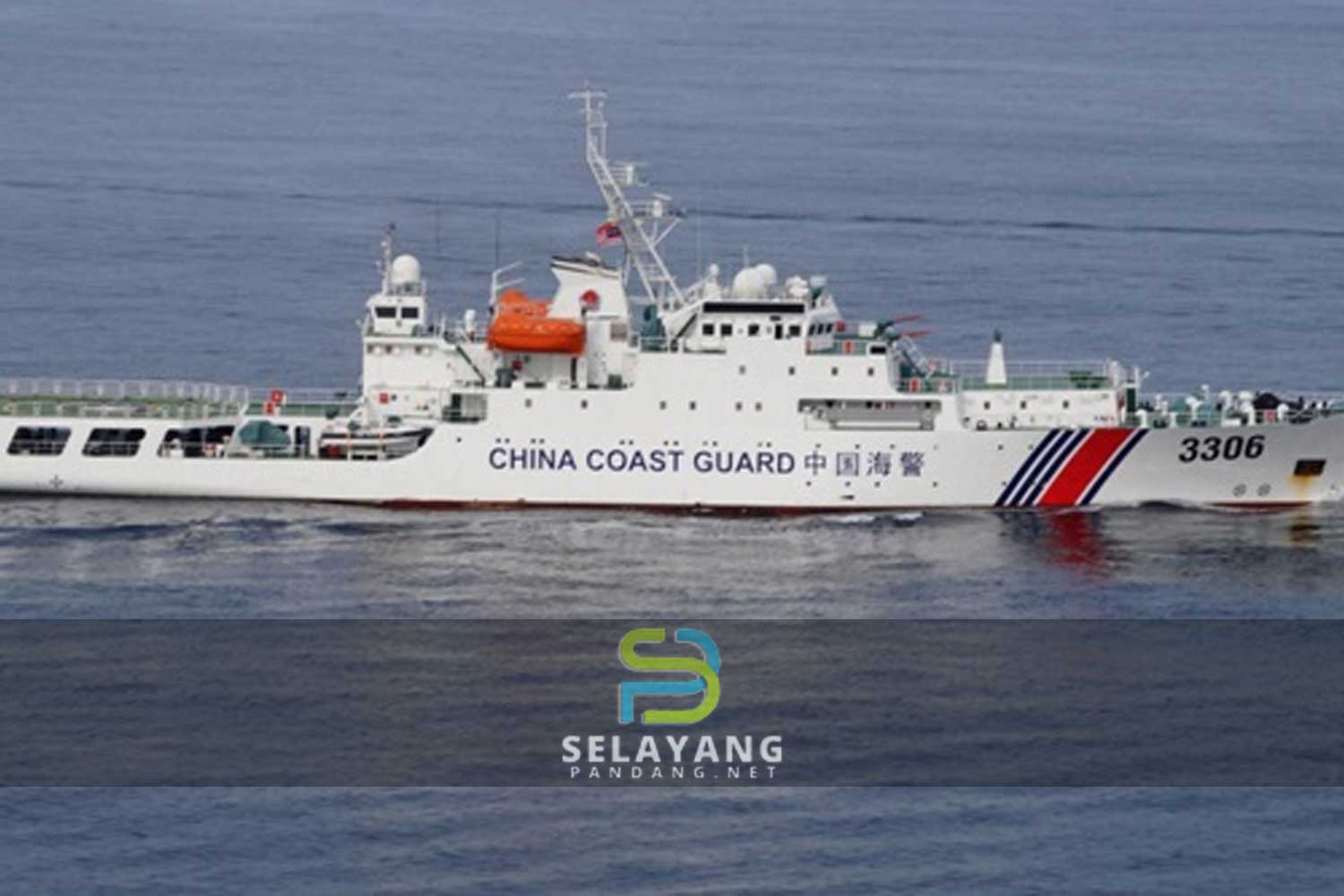 Kapal pengawal pantai China berada di timur pantau operasi Petronas cari gali