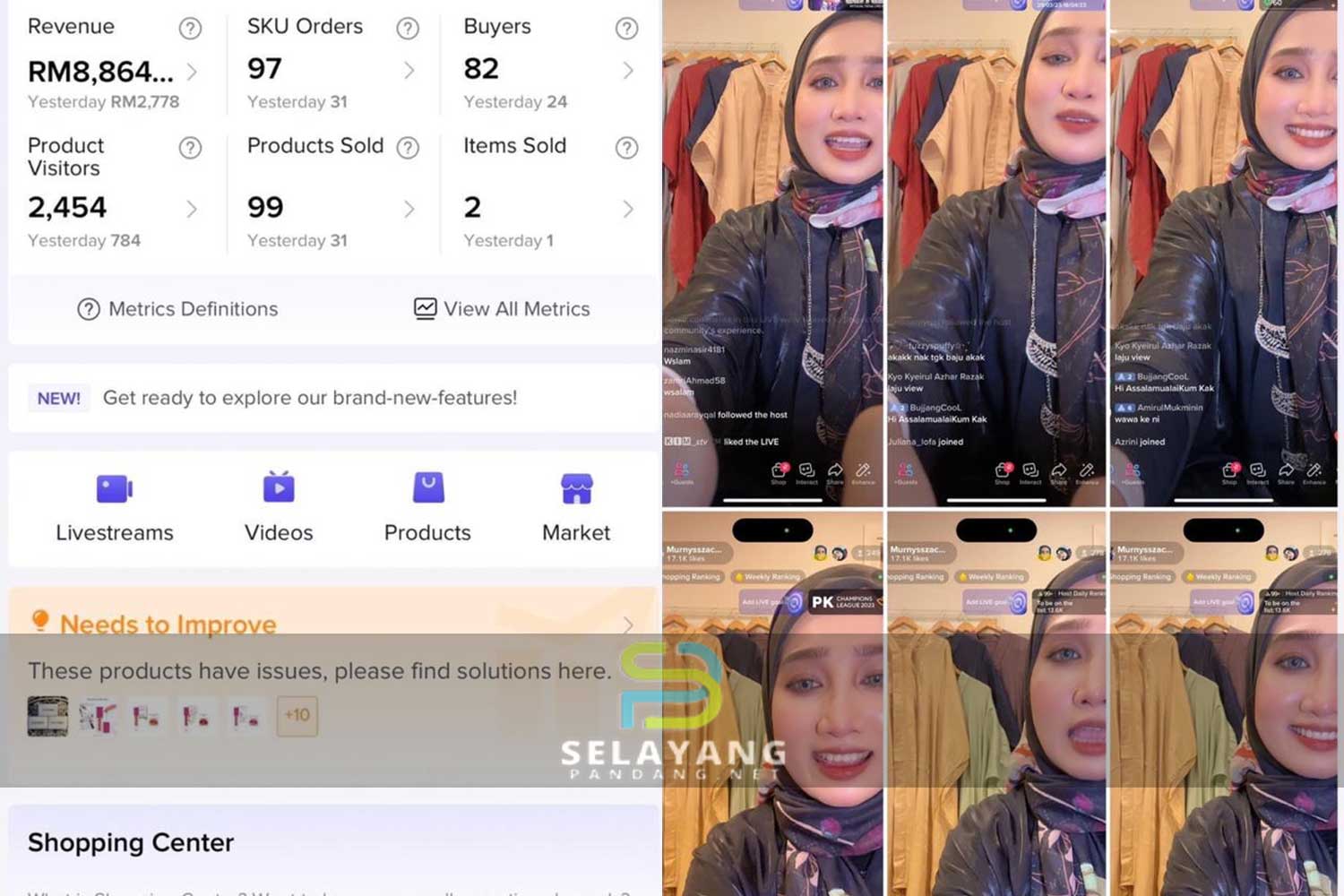 Wanita ini live TikTok waktu sahur catat jualan RM8,000 dalam masa 3 jam, ini yang dia jual