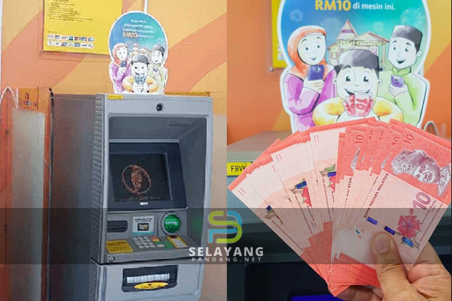 Ini senarai ATM Maybank, Ambank & Affin Bank boleh tukar duit raya 'last minute', tak perlu beratur panjang
