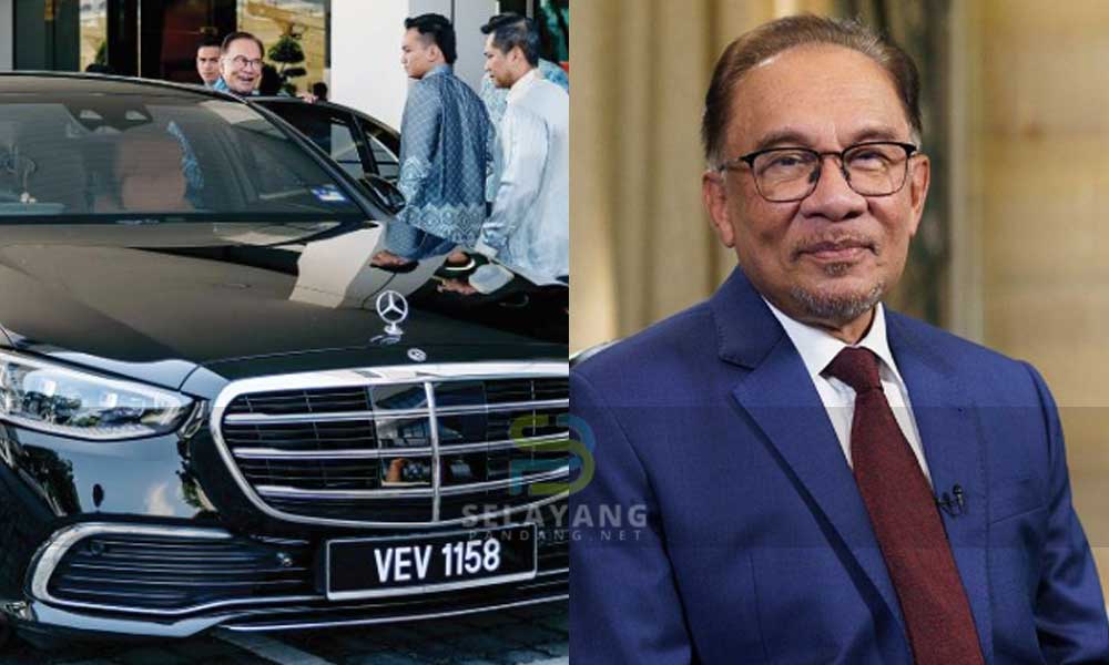 PM Anwar guna kenderaan baharu jenama Mercedes, rupanya ini pemilik sebenar buat ramai tak sangka